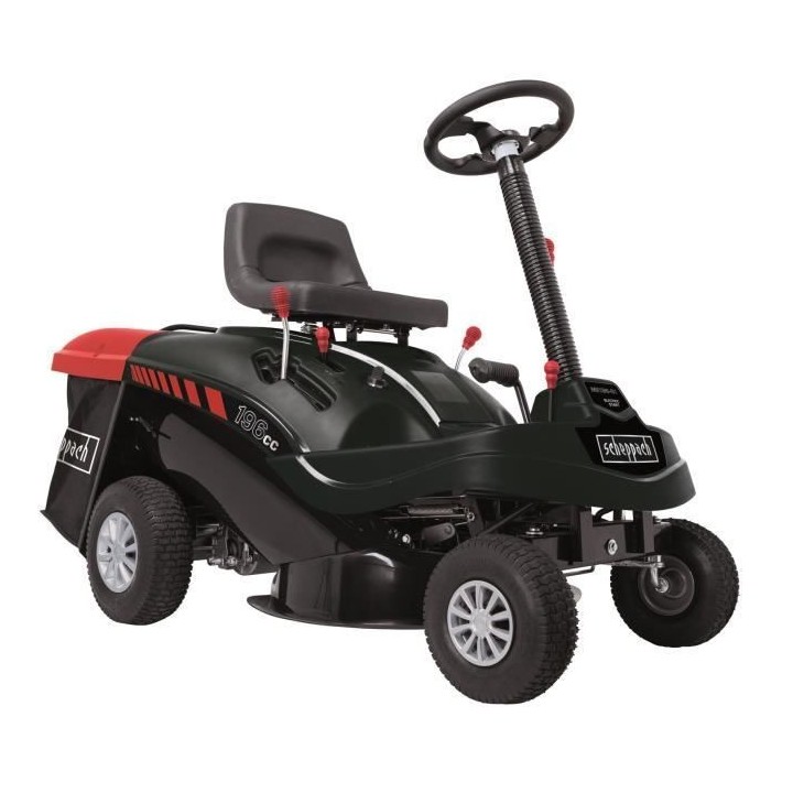 Tondeuse thermique autoportée SCHEPPACH MR196 61 - Largeur de coupe :