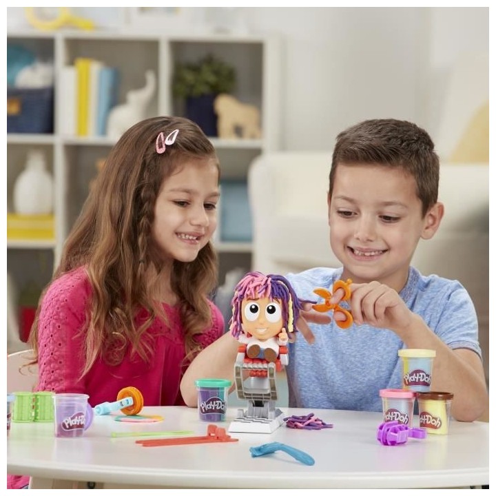 PLAY-DOH - salon de coiffure Coiffeur créatif - jeu créatif pour enf