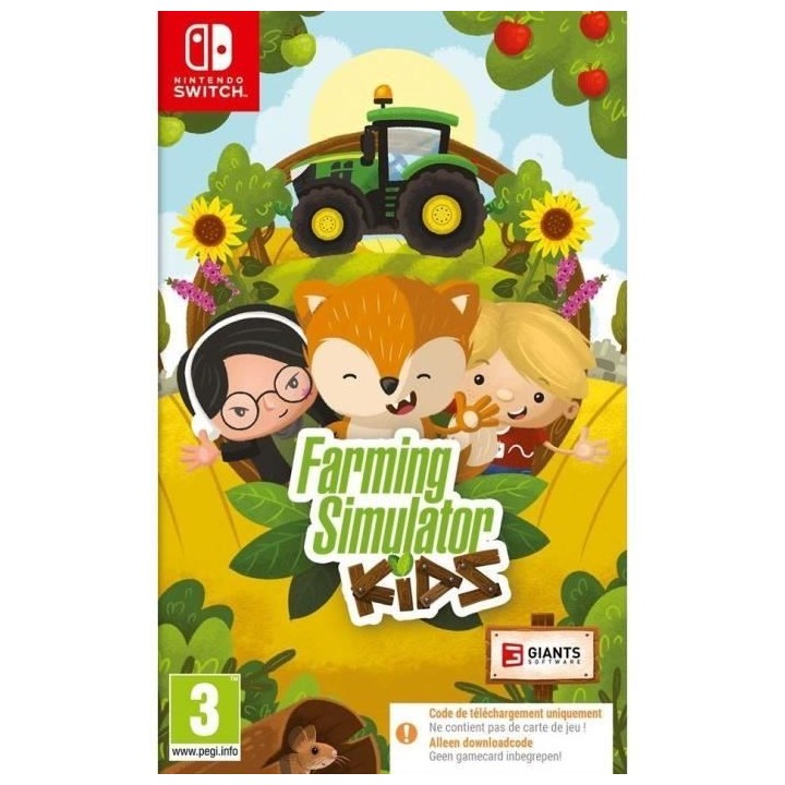 Farming Simulator Kids - Jeu Nintendo Switch (Code dans la boite)