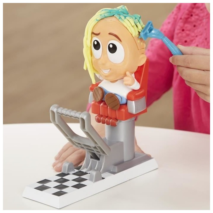 PLAY-DOH - salon de coiffure Coiffeur créatif - jeu créatif pour enf