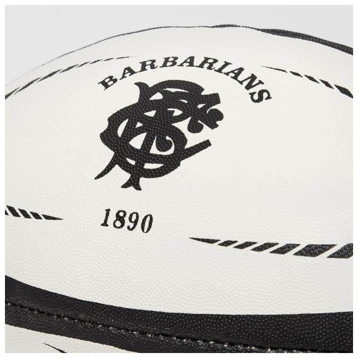 GILBERT Ballon de rugby REPLICA - Barbarians - Taille 5