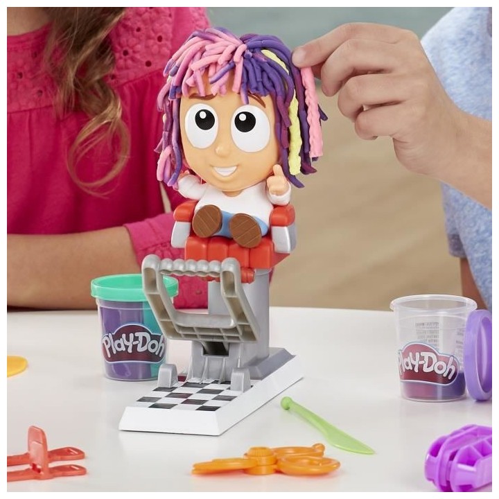 PLAY-DOH - salon de coiffure Coiffeur créatif - jeu créatif pour enf