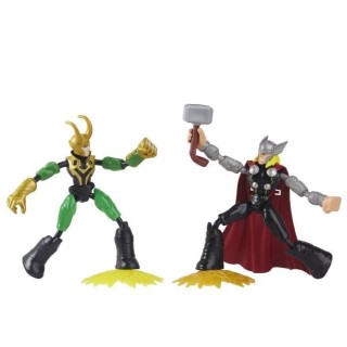 MARVEL AVENGERS - Bend and Flex - Figurines flexibles Thor Vs. Loki de