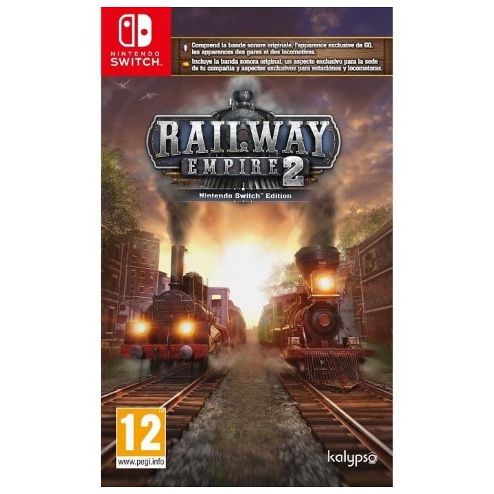 Railway Empire 2 - Jeu Nintendo Switch - Deluxe Edition