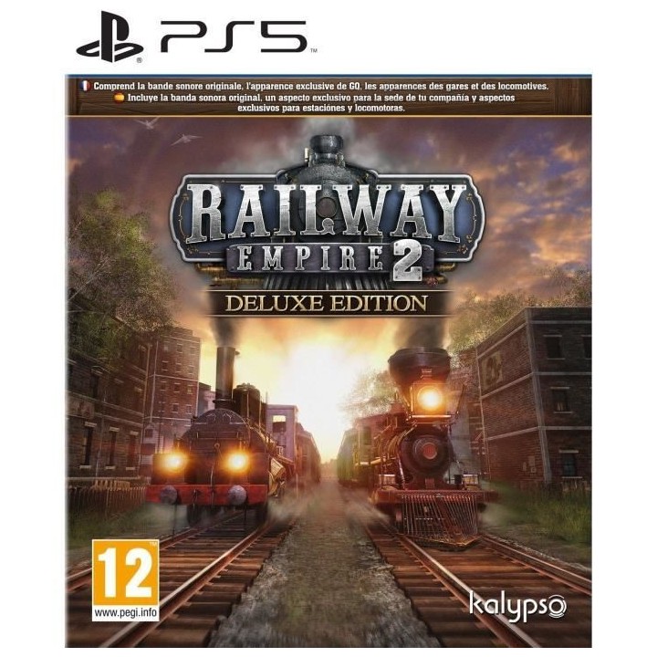 Railway Empire 2 - Jeu PS5 - Deluxe Edition