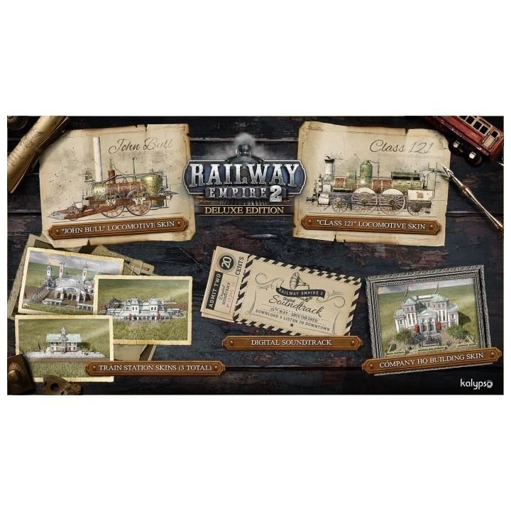 Railway Empire 2 - Jeu PS5 - Deluxe Edition
