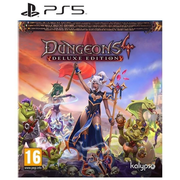 Dungeons 4 - Jeu ps5 - Edition Deluxe