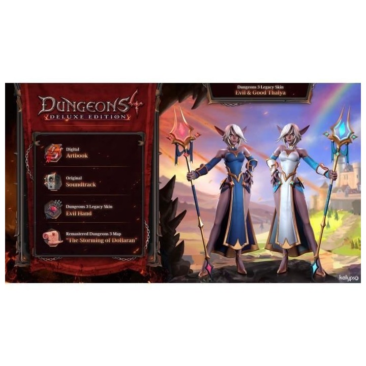 Dungeons 4 - Jeu Xbox - Edition Deluxe