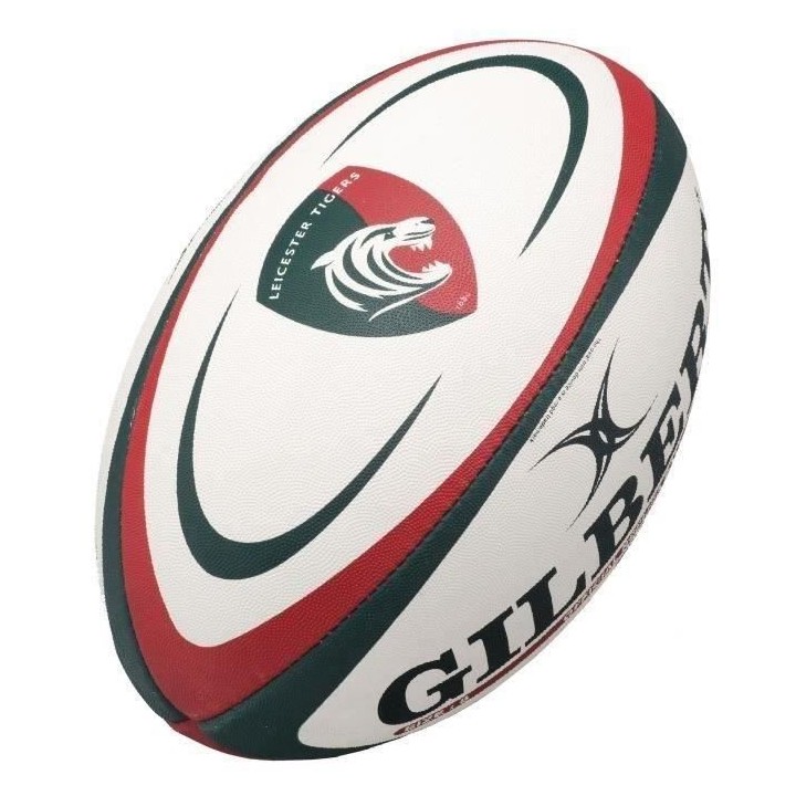 GILBERT Ballon de rugby REPLICA - Leicester - Taille Mini