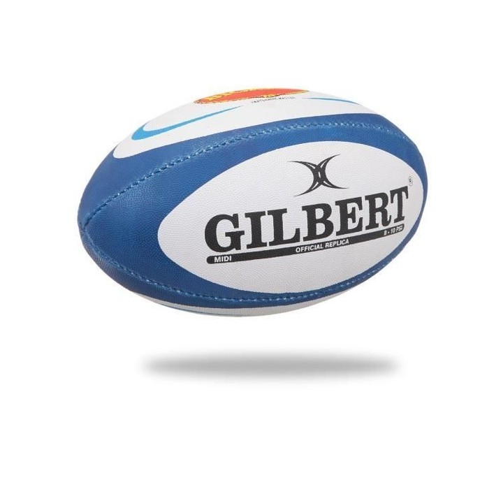 GILBERT Ballon de rugby REPLICA - Agen - Taille Midi