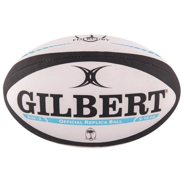 GILBERT Ballon de rugby REPLICA - Fidji - Taille 5