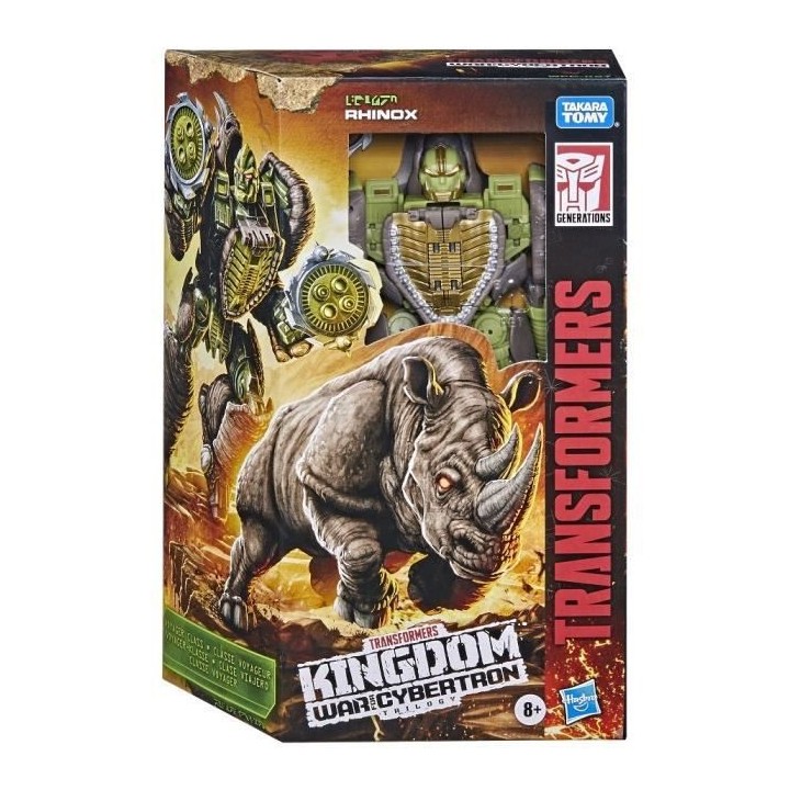 TRASNFORMERS - Generations War for Cybertron - WFC-K27 Rhinox classe V