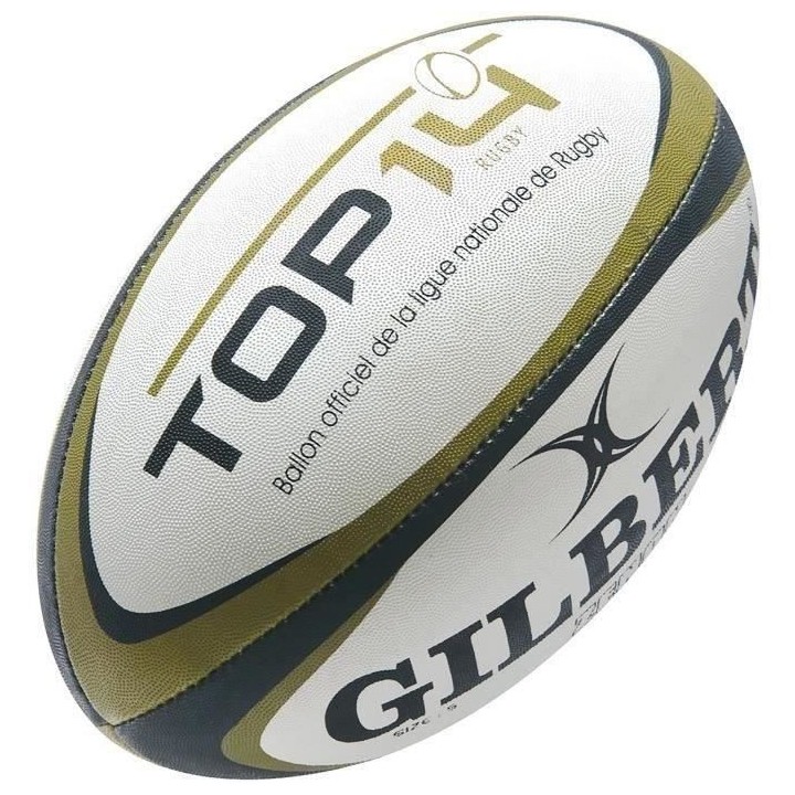 GILBERT Ballon de rugby G-TR4000 Top 14 - Taille 5 - Homme
