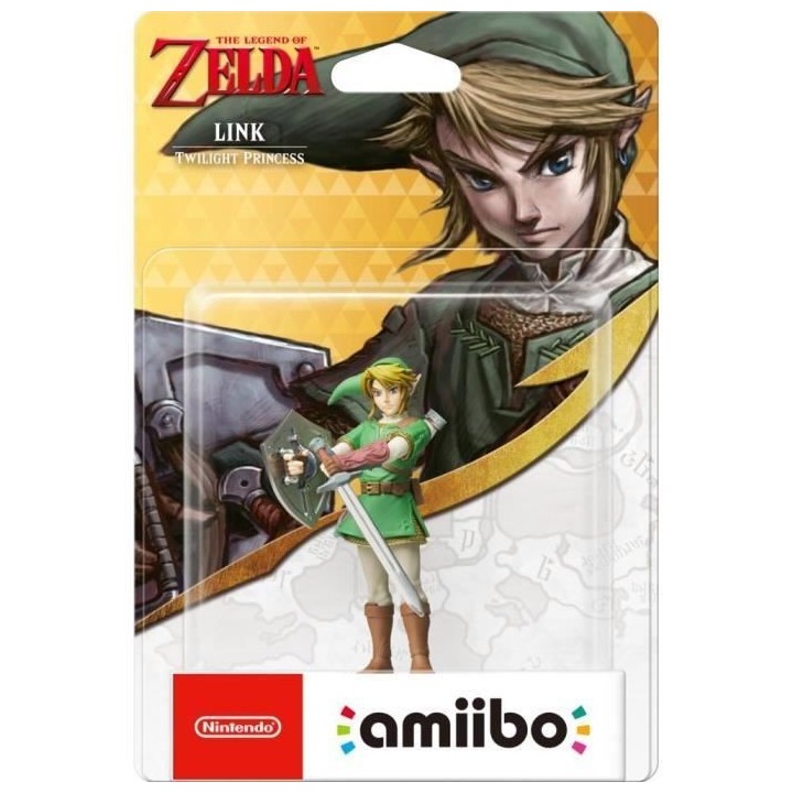 Figurine Amiibo - Link (Twilight Princess) • Collection The Legend o