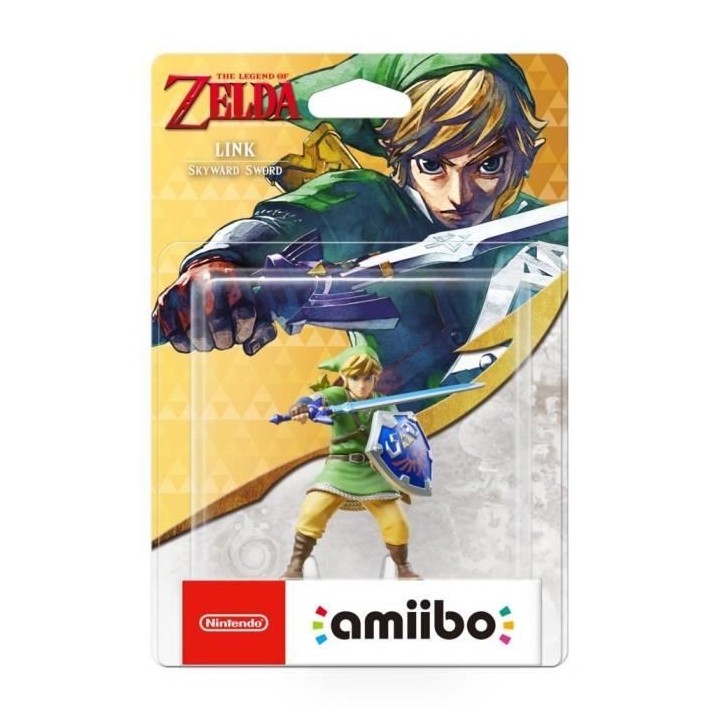 Figurine Amiibo - Link (Skyward Sword) • Collection The Legend of Ze