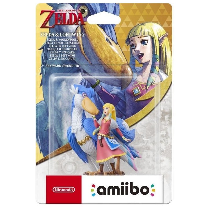 Figurine Amiibo - Zelda & Célestrier (Skyward Sword HD) • Collectio