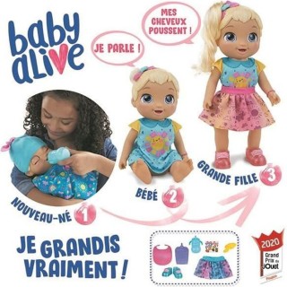 BABY ALIVE - Baby Grows Up (Happy) - Happy Hope ou Merry Meadow - Poup