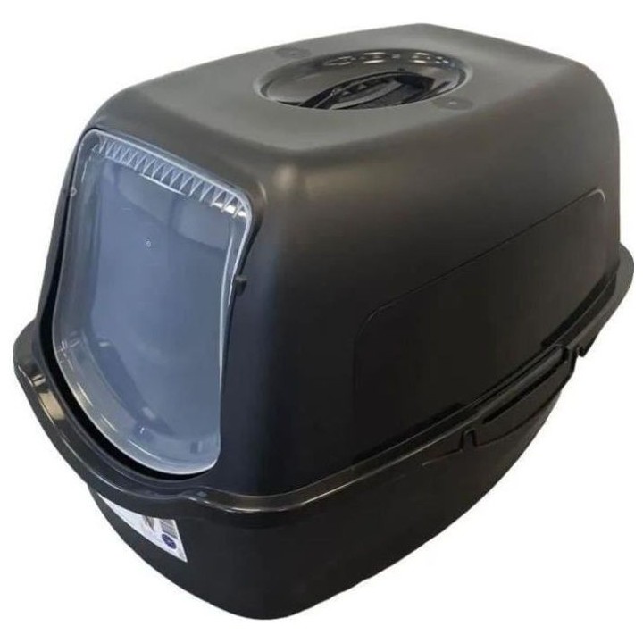 SAMBA Maison de toilette a chat - Bac a litiere - 56 x 40 x 39 cm - No