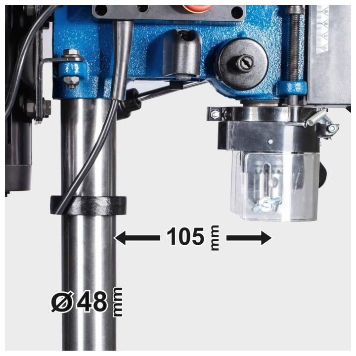 SCHEPPACH Perceuse a colonne d'établi 550W DP16SL