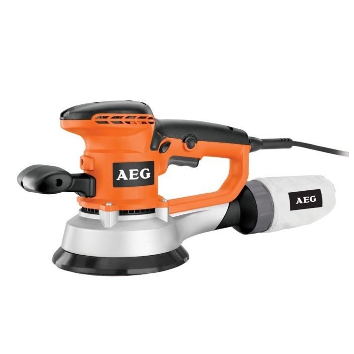 AEG Ponceuse excentrique EX150ED-SET - Ø 150 mm - Avec 25 abrasifs