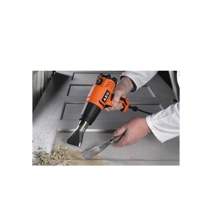 Décapeur AEG HG600VK - 2000W - 90° a 600°C - Coffret + 3 buses