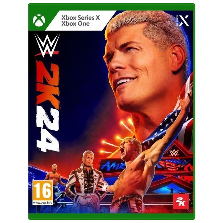 WWE 2K24 - Jeu Xbox Series X et Xbox One
