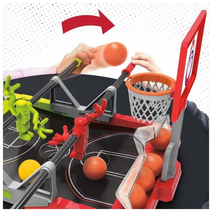 Foosketball - jeu de babyfoot et de basketball - jeu de table pour enf