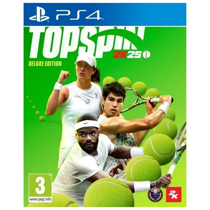 TopSpin 2K25 - Jeu PS4 - Deluxe Edition