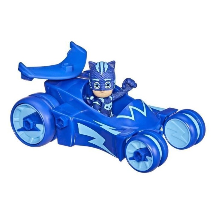 PYJAMASQUES - Véhicule de héros Chat-Bolide avec figurine Yoyo - jou