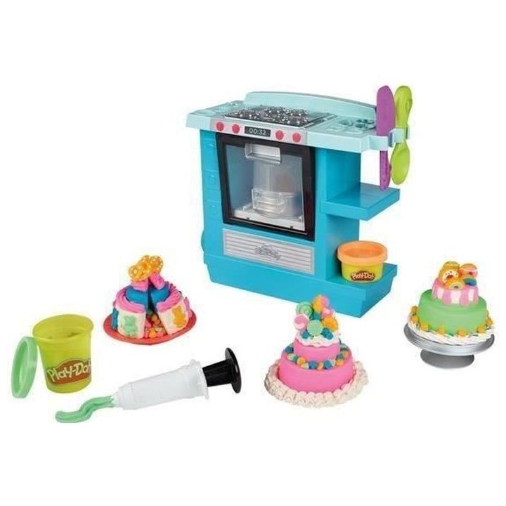 PLAY-DOH - Kitchen Creations - Le Gâteau d'anniversaire avec 5 Pots -