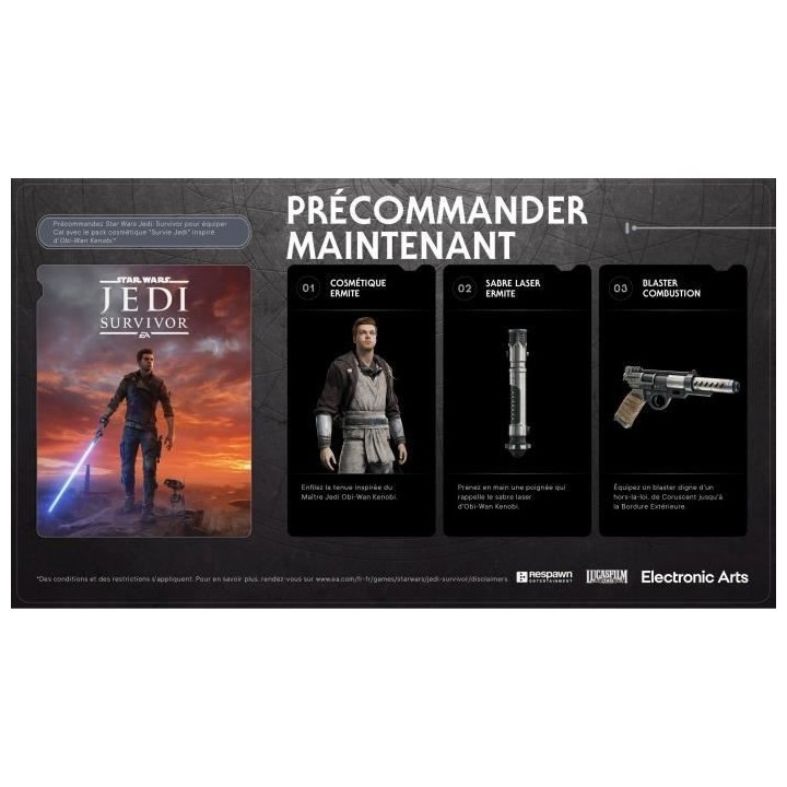 STAR WARS JEDI: SURVIVOR Jeu PS5