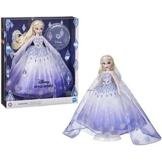 DISNEY PRINCESSES - Style Series - Poupée Elsa - accessoires pour Pou