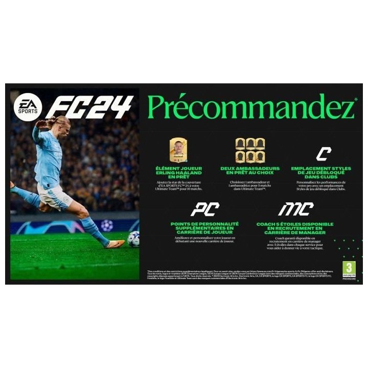 EA SPORTS FC 24 - Edition Standard - Jeu Xbox Series X / Xbox One