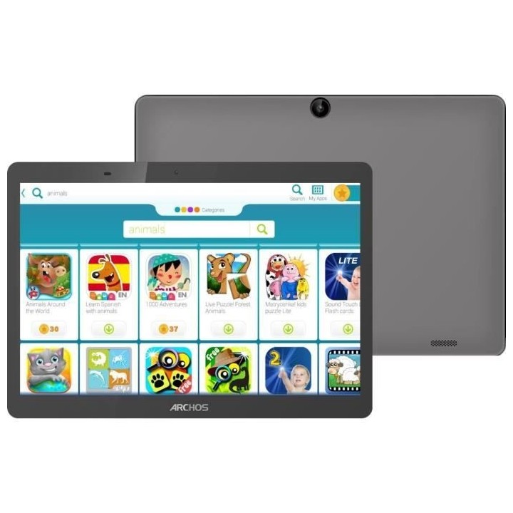 Tablette Tactile - ARCHOS - KID 101 HD - 10,1 - RAM 3Go - 32 Go - Anth