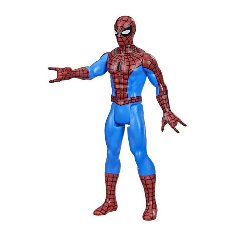 MARVEL LEGENDS Series - Figurine de collection retro Spider -Man de 9 - 5 cm