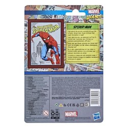 MARVEL LEGENDS Series - Figurine de collection retro Spider -Man de 9 - 5 cm