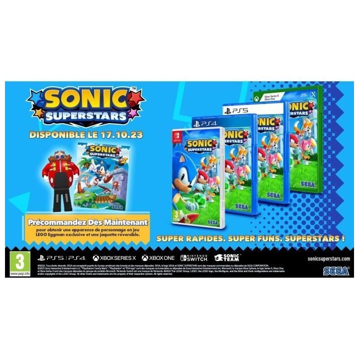 Sonic Superstars - Jeu Nintendo Switch