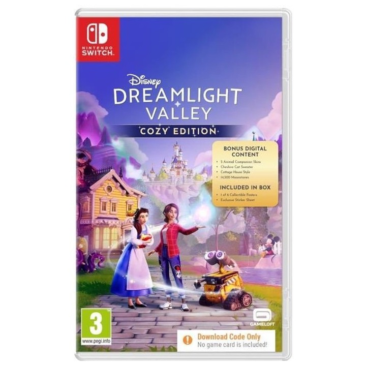 Disney Dreamlight Valley Cozy Edition - Jeu Nintendo Switch (Code In A