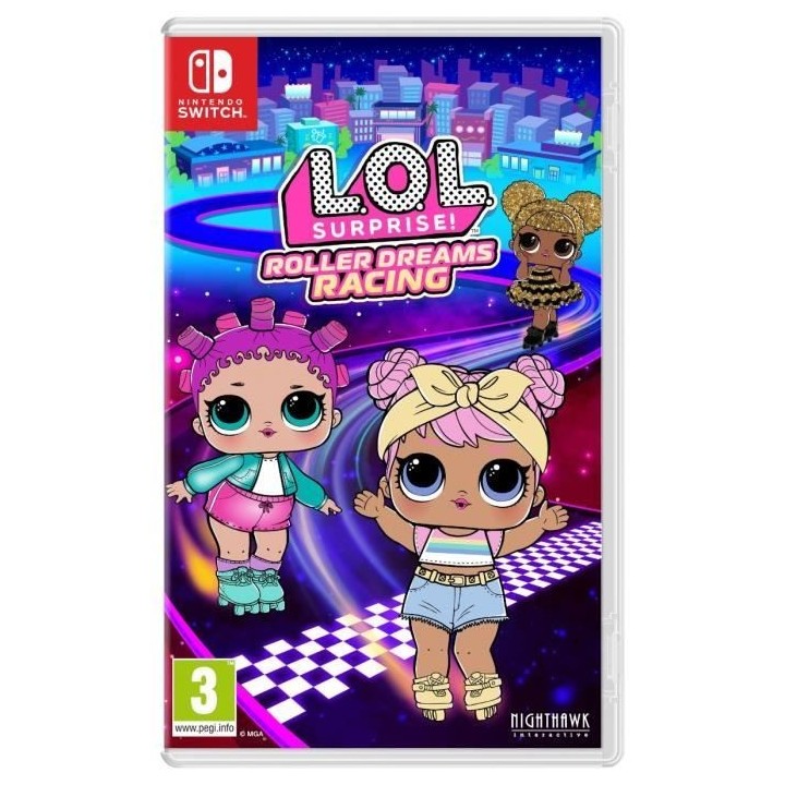 L.O.L. Surprise! Roller Dreams Racing - Jeu Nintendo Switch