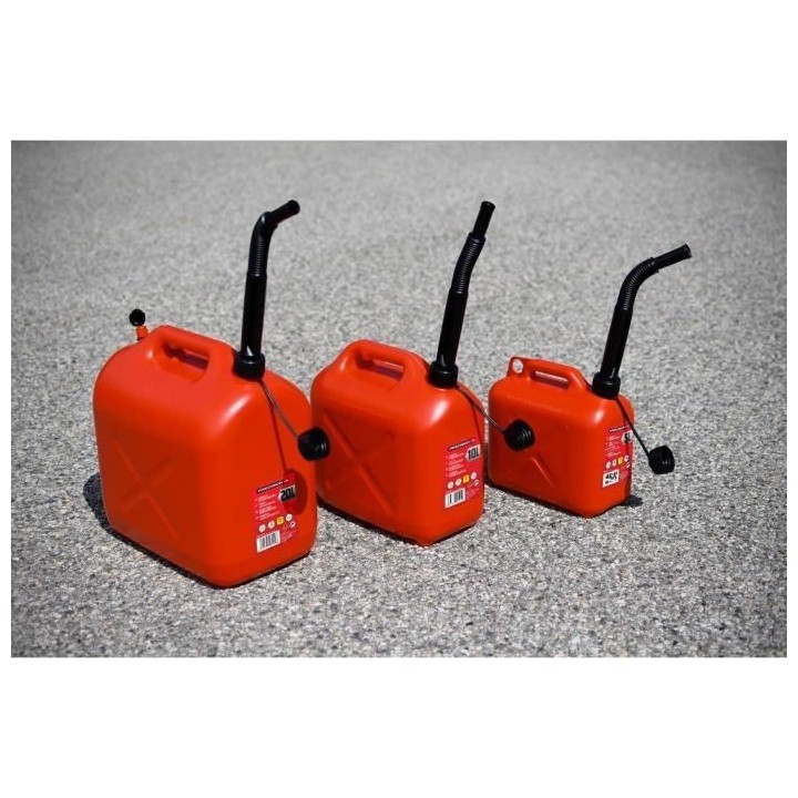 Jerrican plastique - XL TECH - 506021 - Capacité 10 litres - Homologu