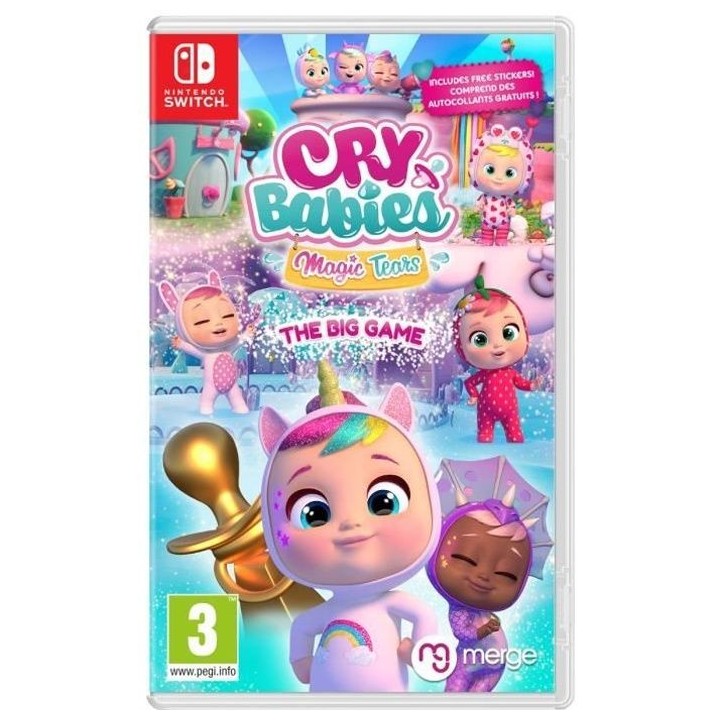 Cry Babies Magic Tears The Big Game - Jeu Nintendo Switch