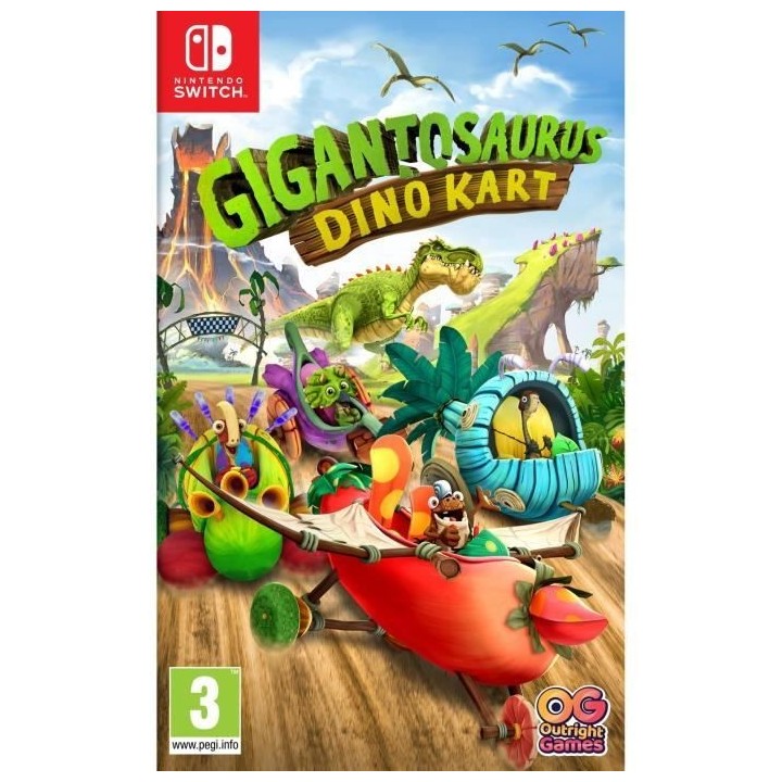 Gigantosaurus Dino Kart Jeu Switch