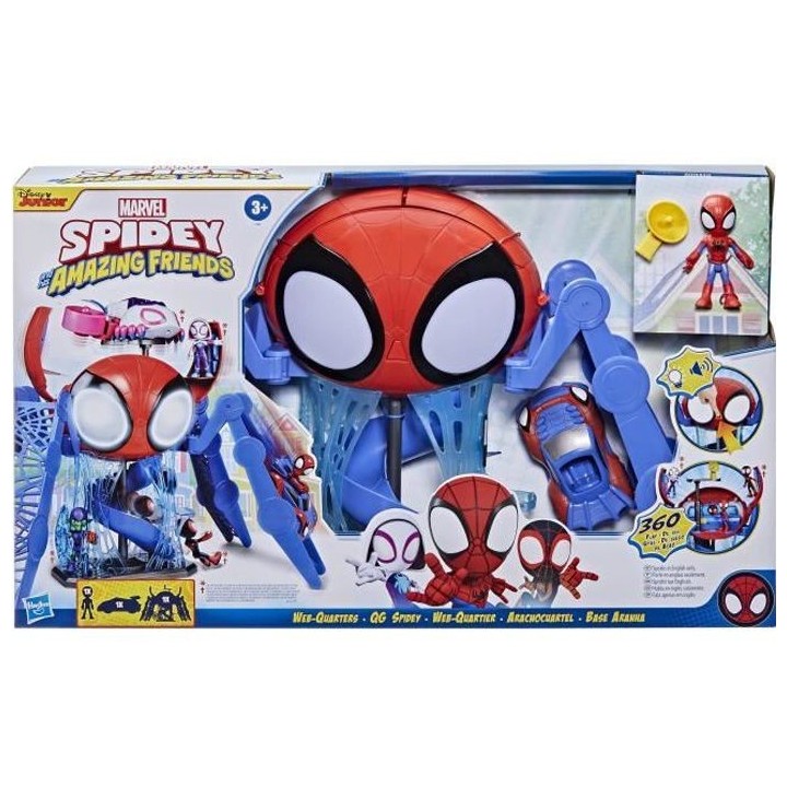 Marvel Spidey and His Amazing Friends - Quartier Général de Spidey a
