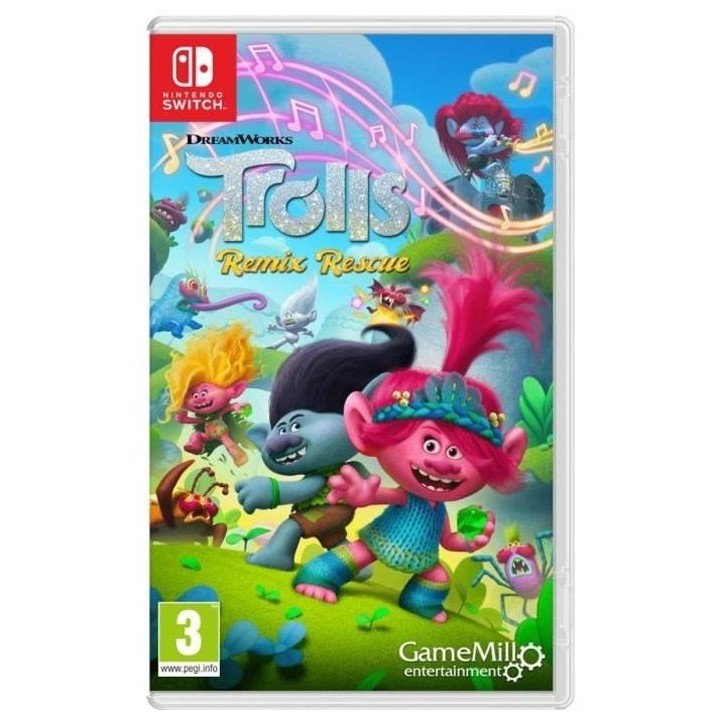 Trolls Remix Rescue - Jeu Nintendo Switch