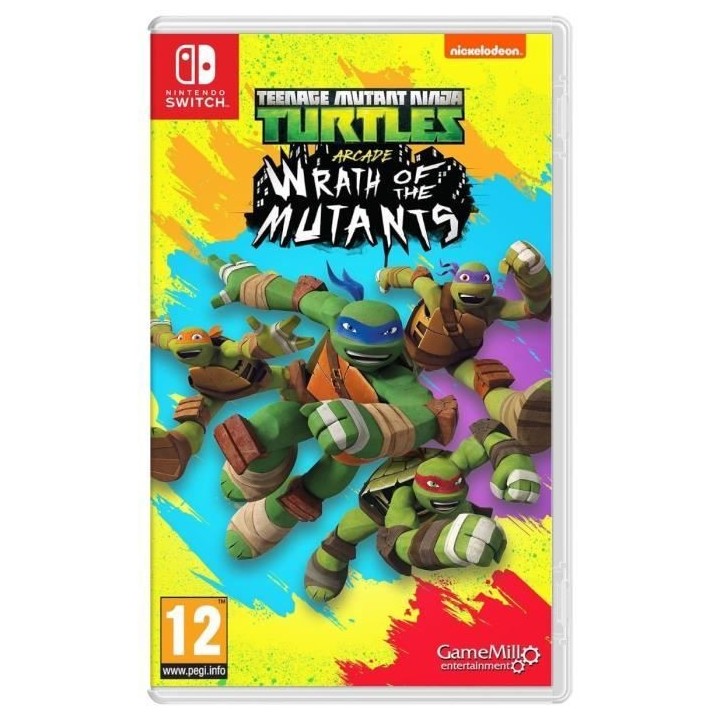 Teenage Mutant Ninja Turtles Wrath of the Mutants - Jeu Nintendo Switc