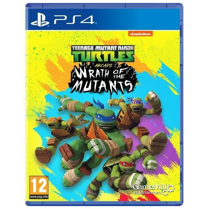 Teenage Mutant Ninja Turtles Wrath of the Mutants - Jeu PS4