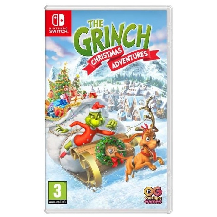 Jeu Nintendo Switch - Le Grinch: Les Aventures de Noël - Action - En