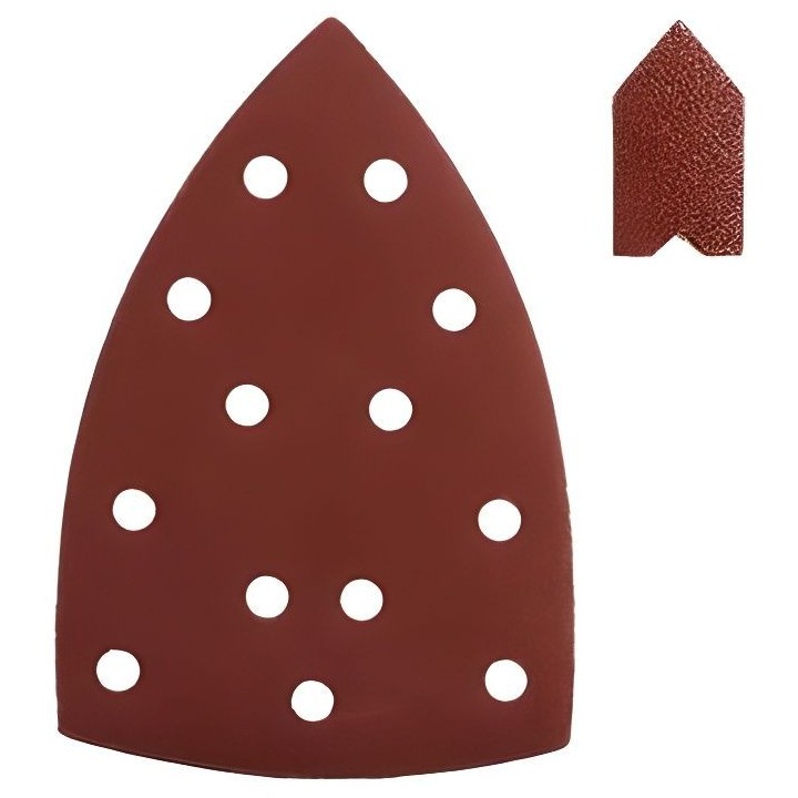 Assortiment 20 abrasifs pour ponceuse triangulaire RYOBI EPS80RS / R12