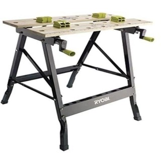 Etabli pliable RYOBI - Table en bambou - Charge 100 kg