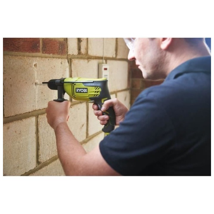 Perceuse a percussion RYOBI - 680W - Mandrin auto-serrant 13mm - Caden